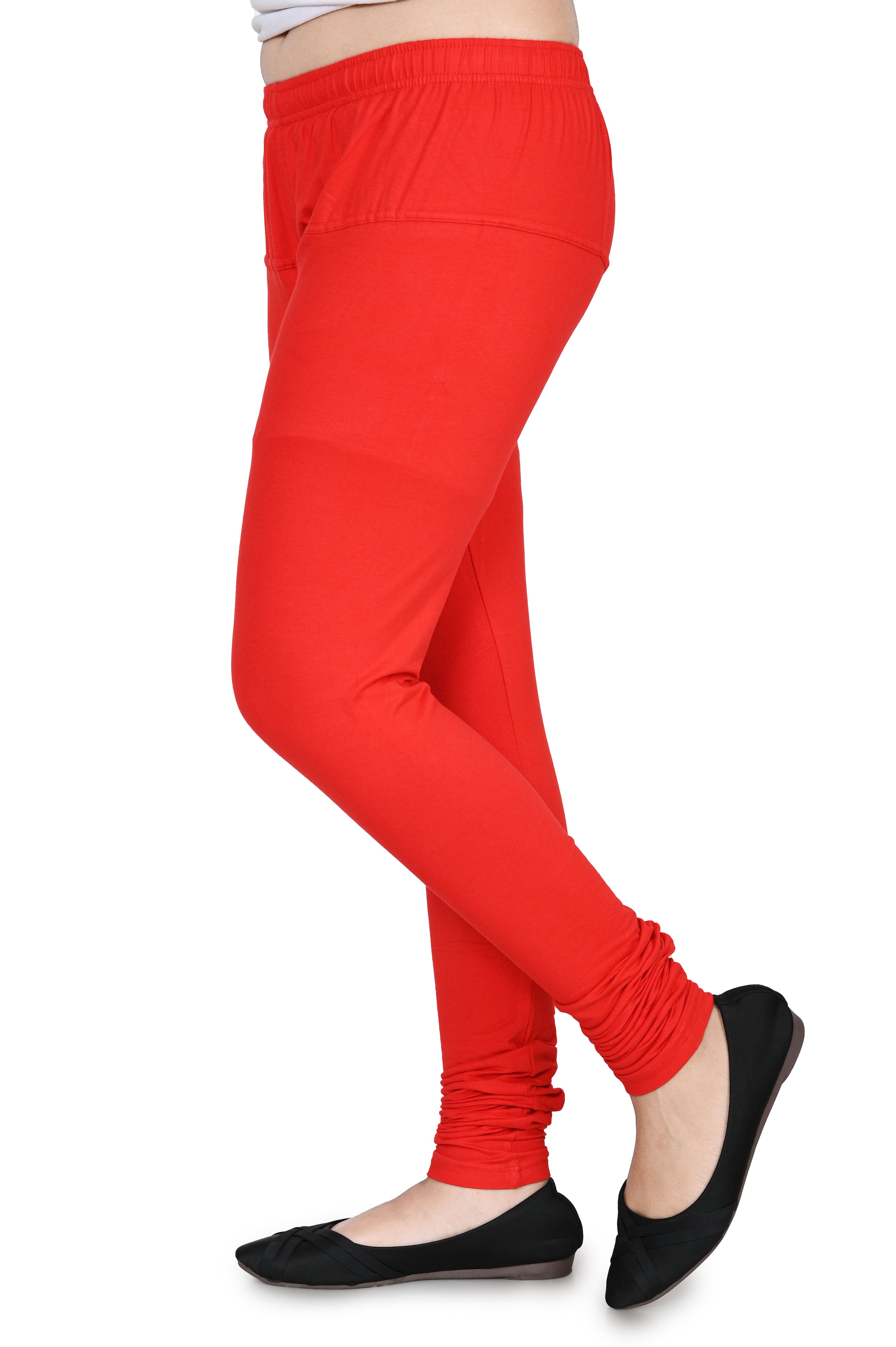 Buy Melange By Lifestyle Women Red Solid Ankle Length Leggings - Leggings  for Women 13869172 | Myntra